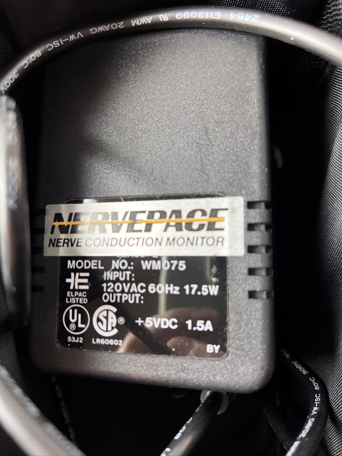 Neuroton NERVEPACE S-200 Nerve Conduction Monitor W/ Adapter BAG