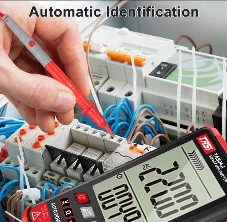 Digital MULTIMETER Voltmeter Ammeter Ohmmeter Volt AC DC Tester Leads Meter LCD