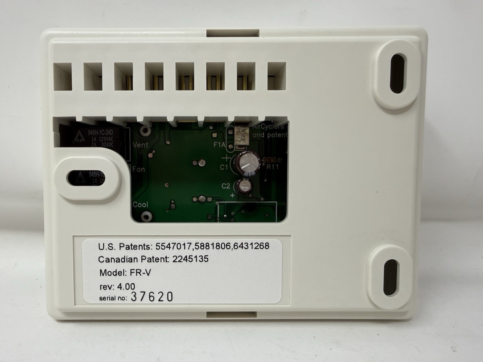 AirCycler FR-V Smart Controller HVAC Ventilation Furnace Fan Timer LIPIDEX