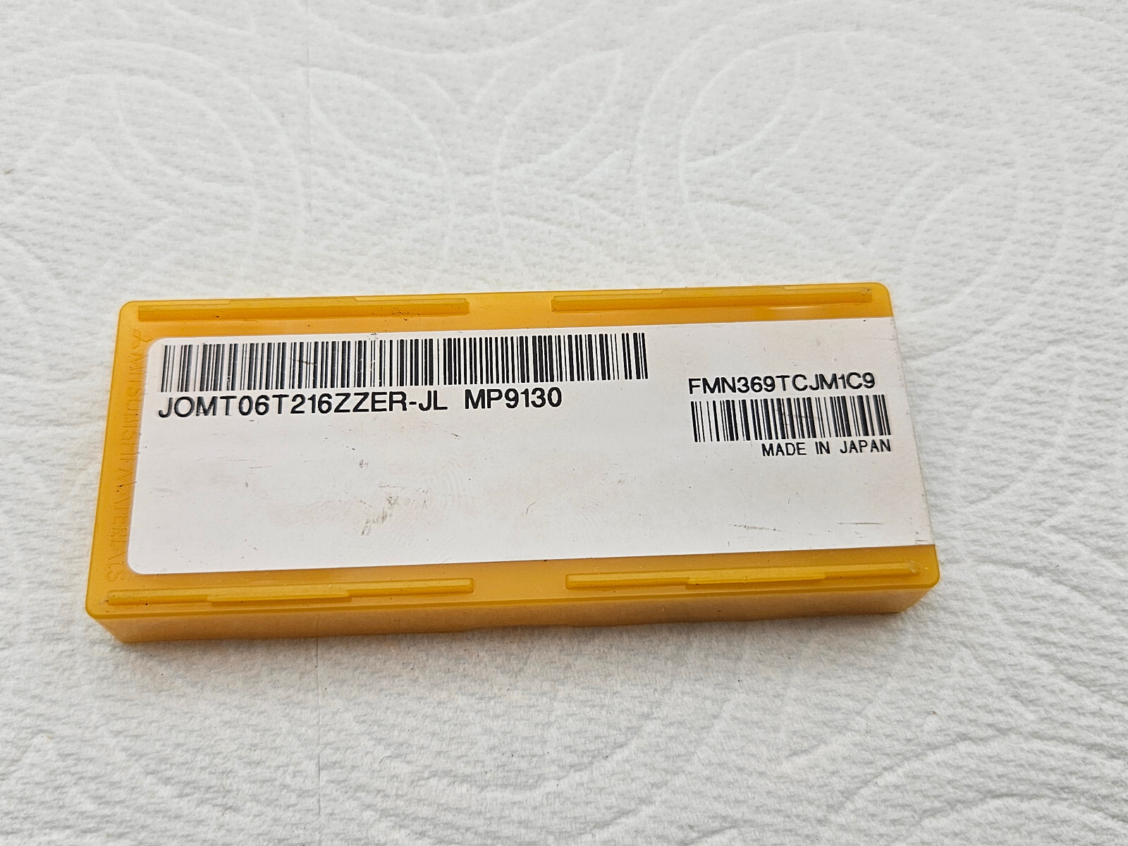 Mitsubishi JOMT 06T216ZZER-JL MP9130 Carbide Inserts JOMT06T216ZZER-JL (Qty 4)