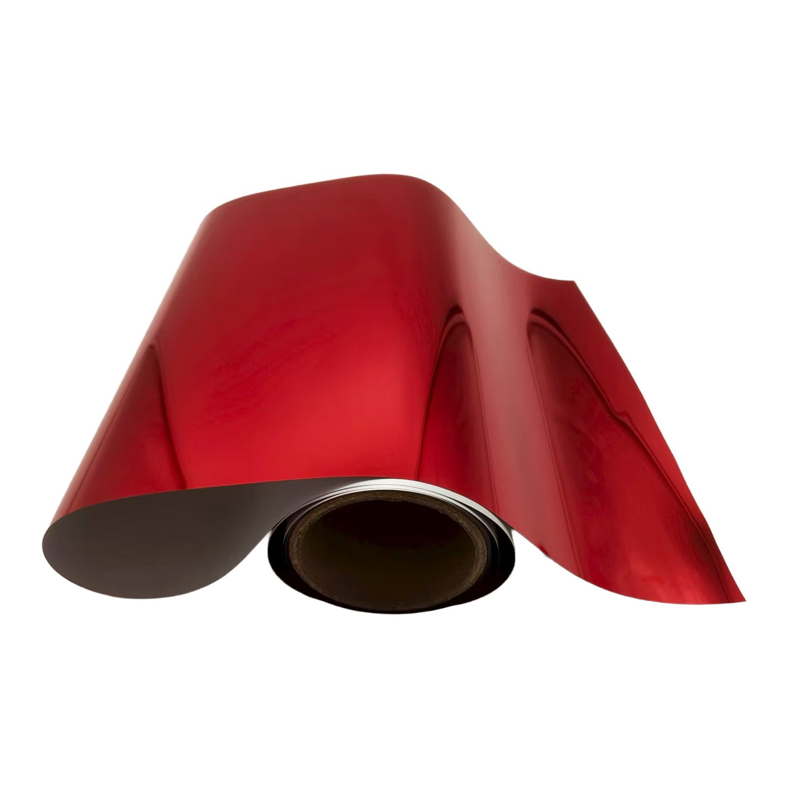 13in x 32.8ft DTF Metallic Film Roll Cherry Red Cold Peel DTF Film