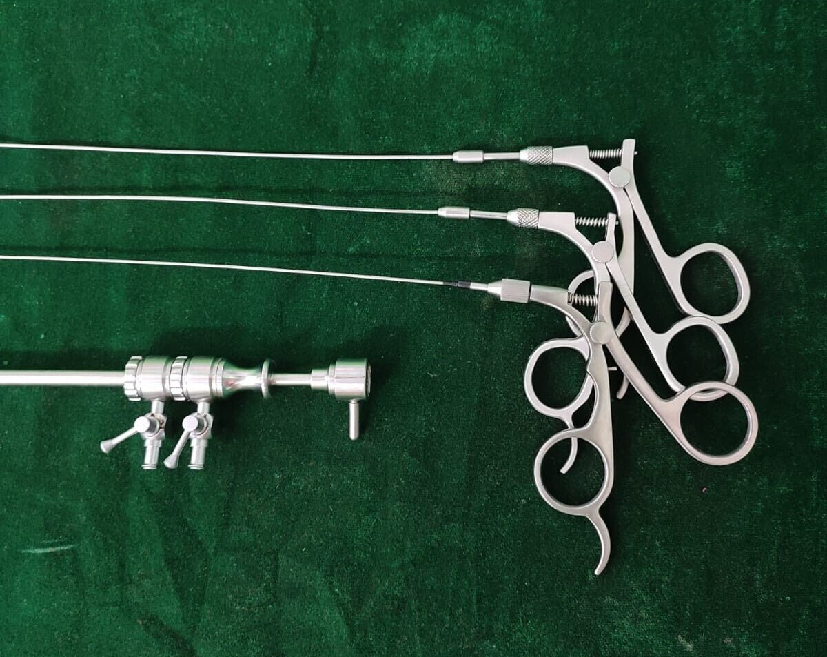 Hysteroscopy Diagnostic Surgery Set Reusable High Quality Surgical Instruments