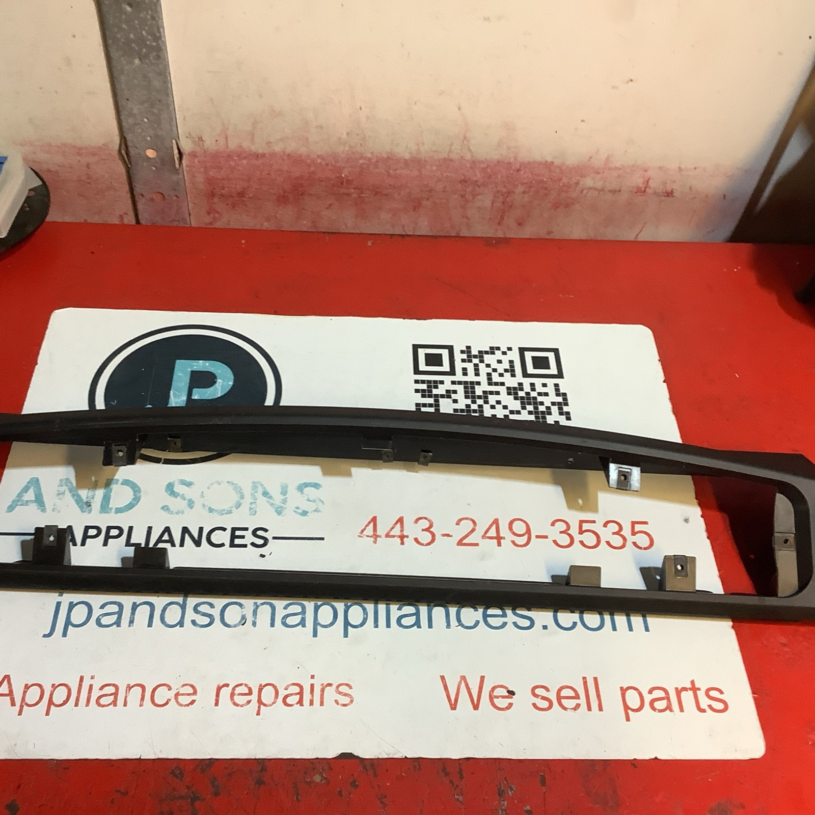 GE Electric Range Console Panel Trim WB36T10666 (322)