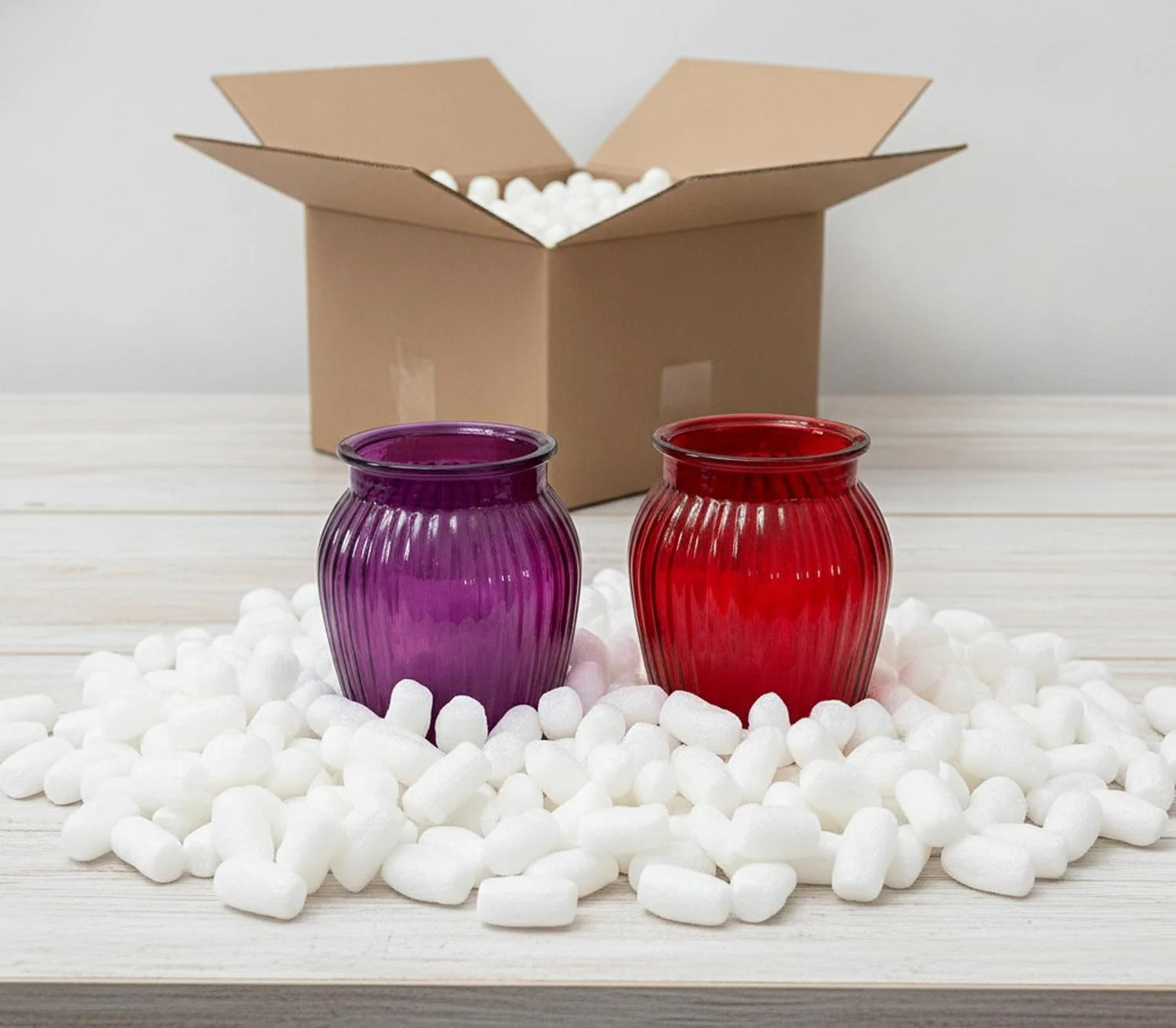 Packing Peanuts, 3.5 Cubic Feet, Beige | Bulk Loose Fill, For Shipping, Moving &
