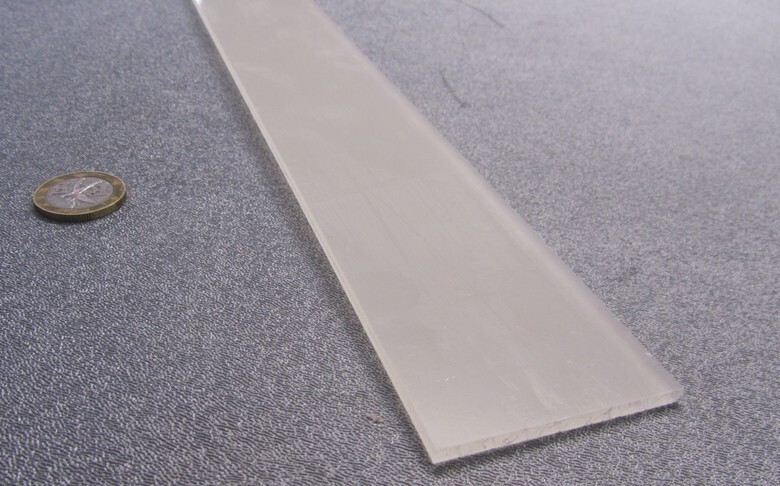 Polypropylene Bar 1/8″ Thick x 2.00″ Wide x 48″ Long, 4 pcs, 16 feet
