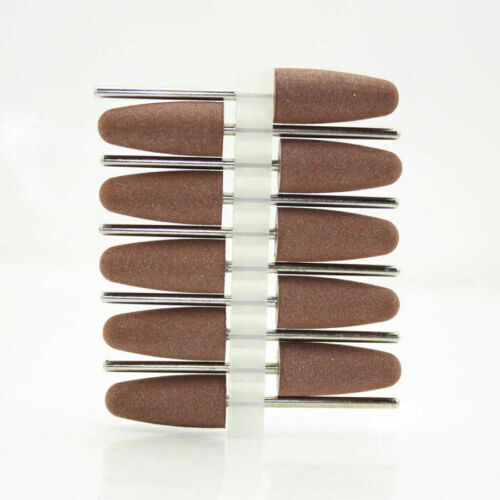 50 Pcs Dental Lab Silicone Rubber Polishers Diamond Polishing Burs 2.35 mm