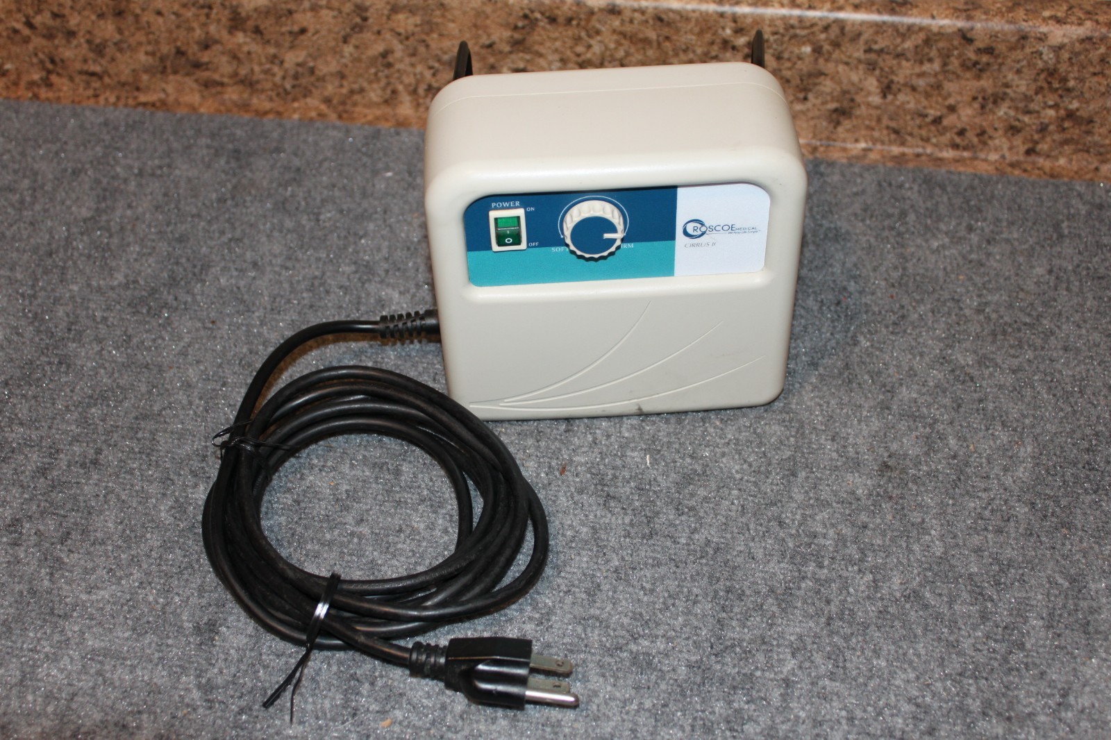 Roscoe Medical Cirrus II Bed Mattress Air Pump Metro II Corded WORKS