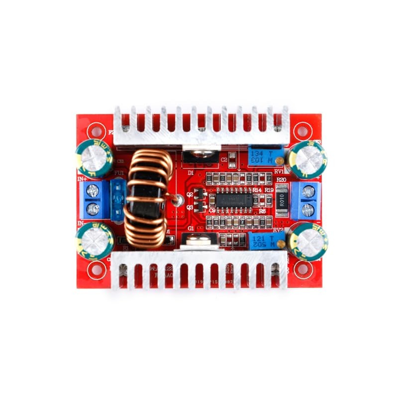 400W DC-DC Boost Module 8.5–50V Input 10–60V Output 96% Efficiency -40°to +85…
