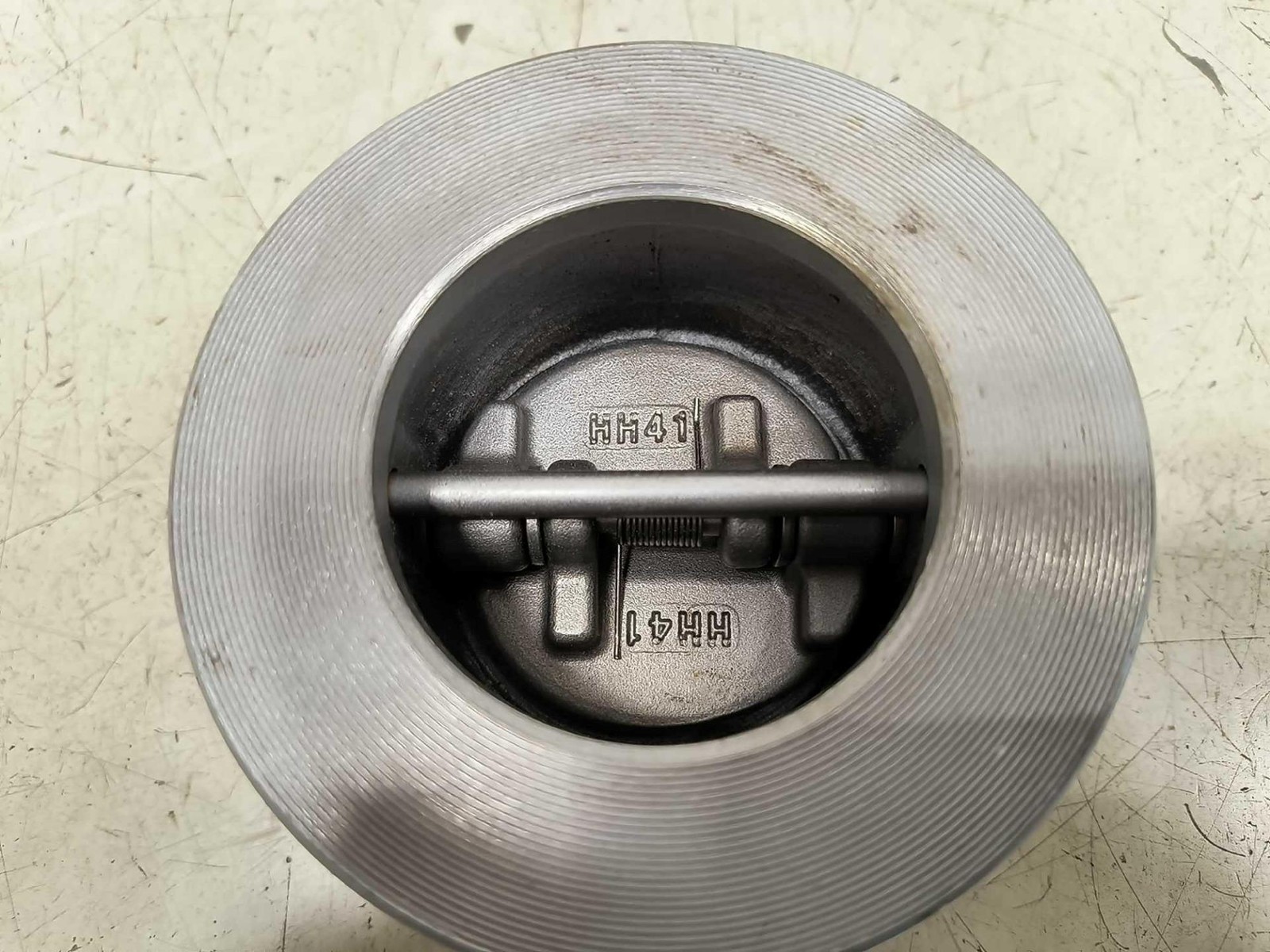 U.S. Valve 2″ 316 SS Wafer Check Valve, 31-1-4SPV16, Viton, 286 PSI, Class 150