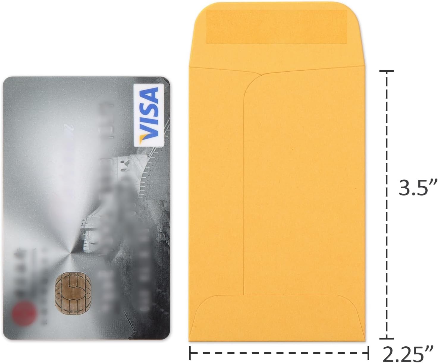Gummed Flap Coin Envelopes 2.25×3.5 – 100 Pack for Home & Garden Organization