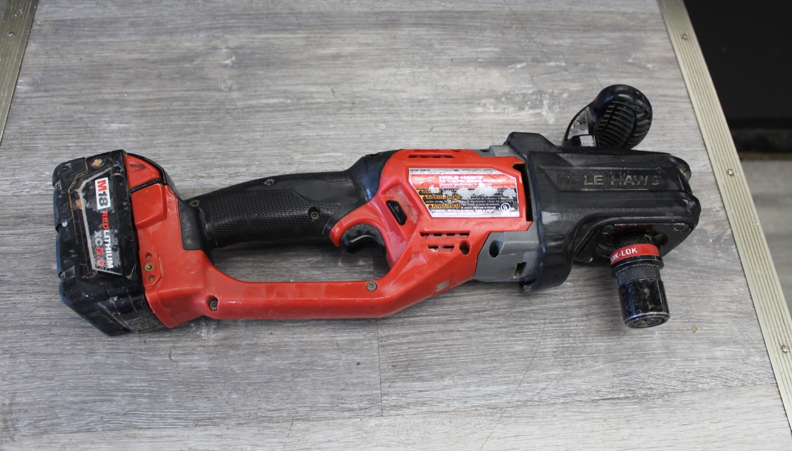 Milwaukee 2808-20 M18 FUEL HOLE HAWG Right Angle Drill with Quick-Lok 7/16″