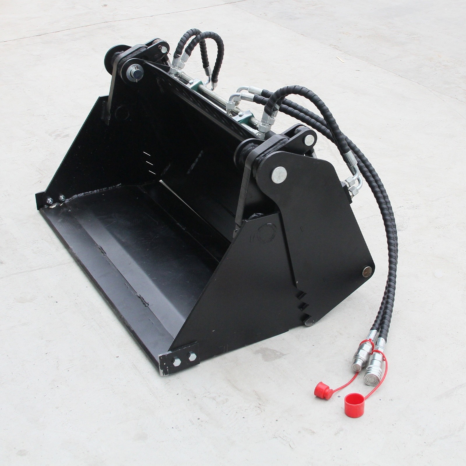 4-in-1 Combination Hydraulic Bucket Fits Mini Skid Steer Loader FREE SHIPPING