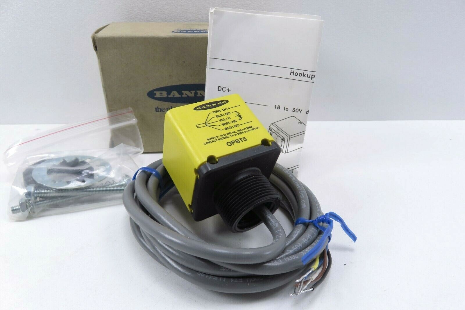 Banner OPBT5 Photo Sensor Power Block