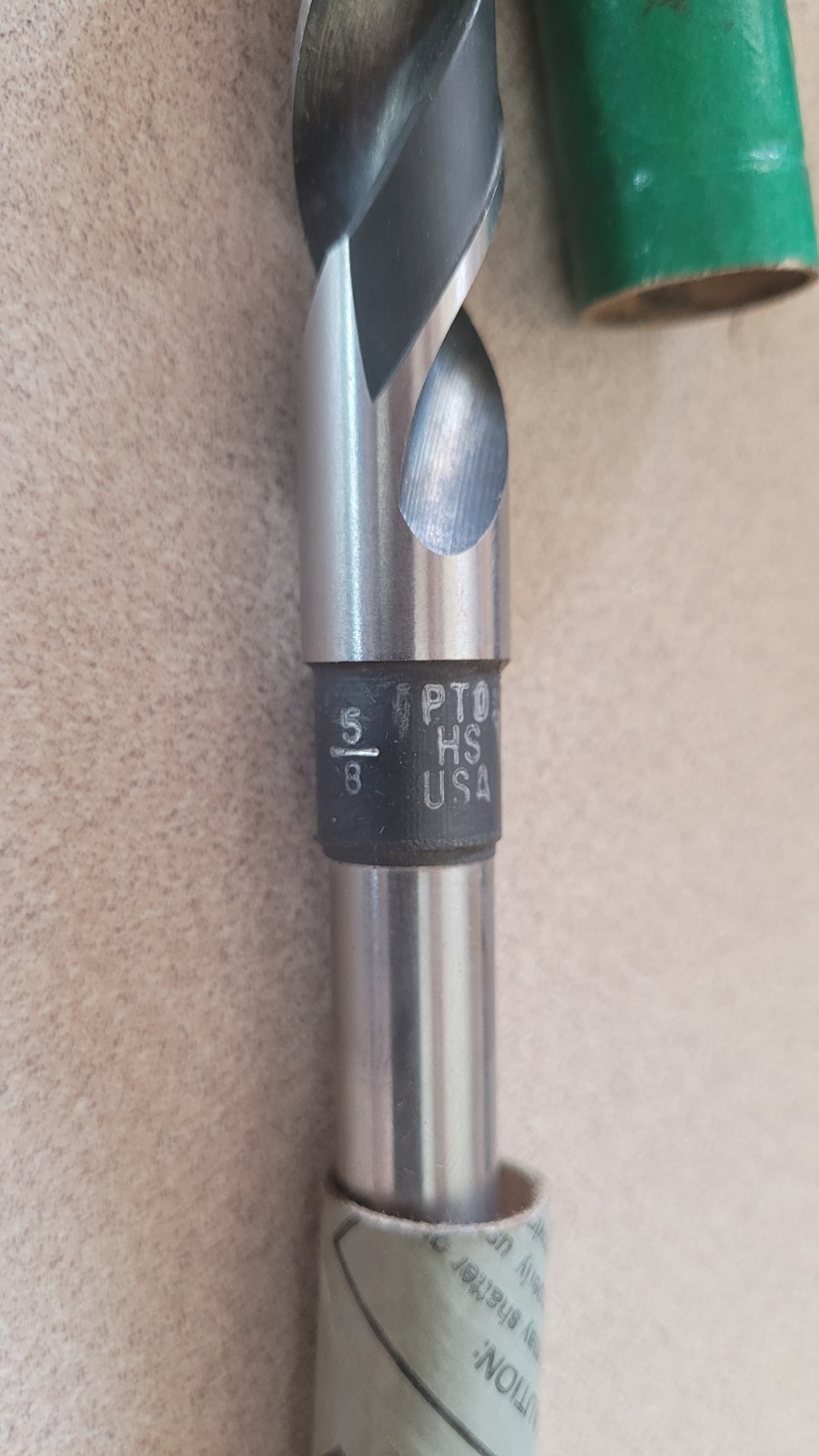 *NEW* Precision Twist Drill Co Jobber 5/8″ Bit High Speed Steel 091440 R56