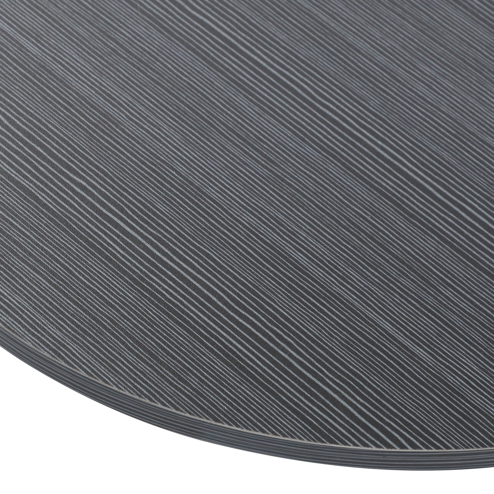 Coffee Table -80x48x36cm- Black Brushed Tabletop Folding Table For Small Place.