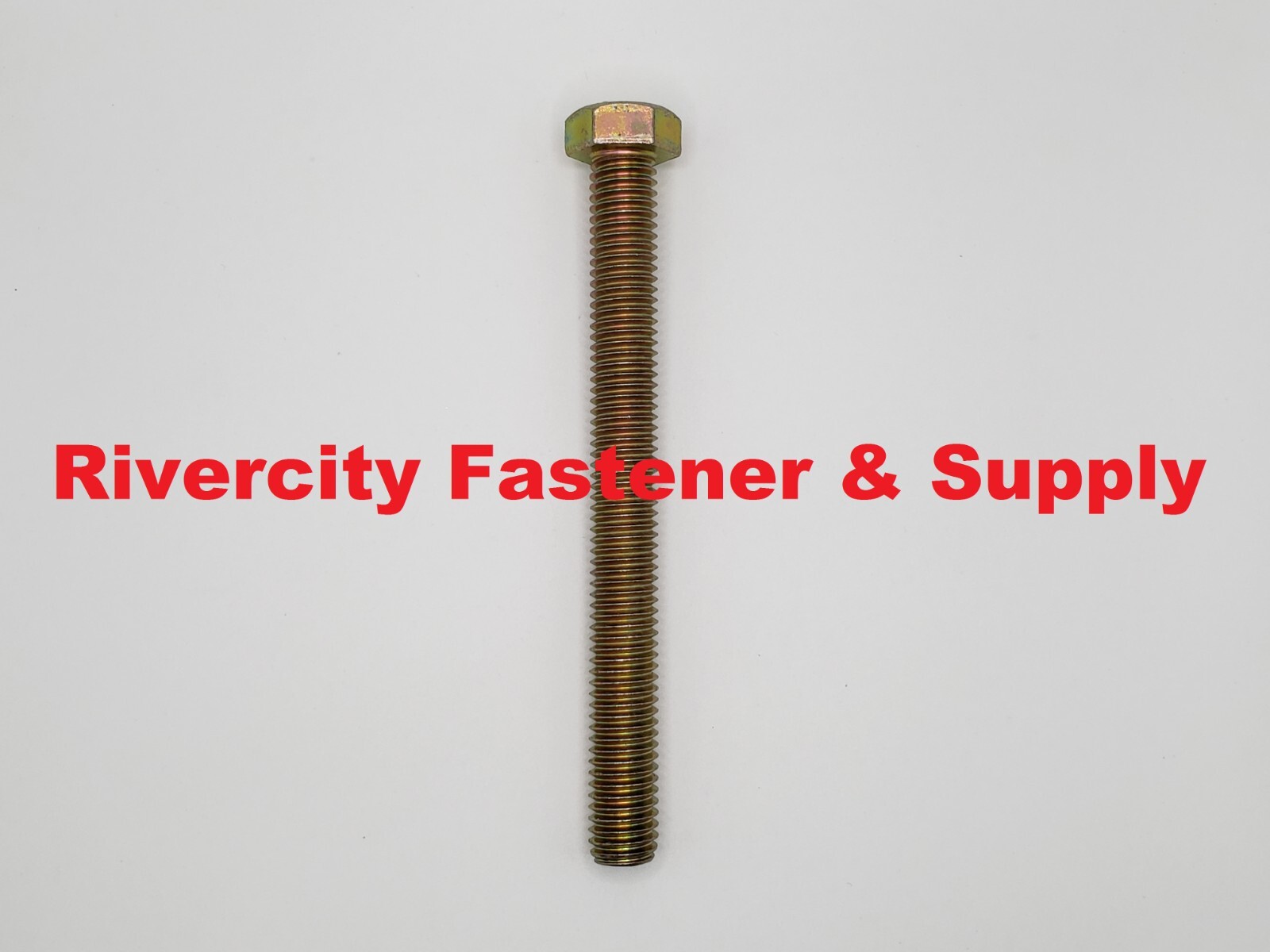 (5) 1/2-13×5 Grade 8 Tap Bolts 1/2 x 5 Hex Head Screws .50 x 5.00 Full Thread