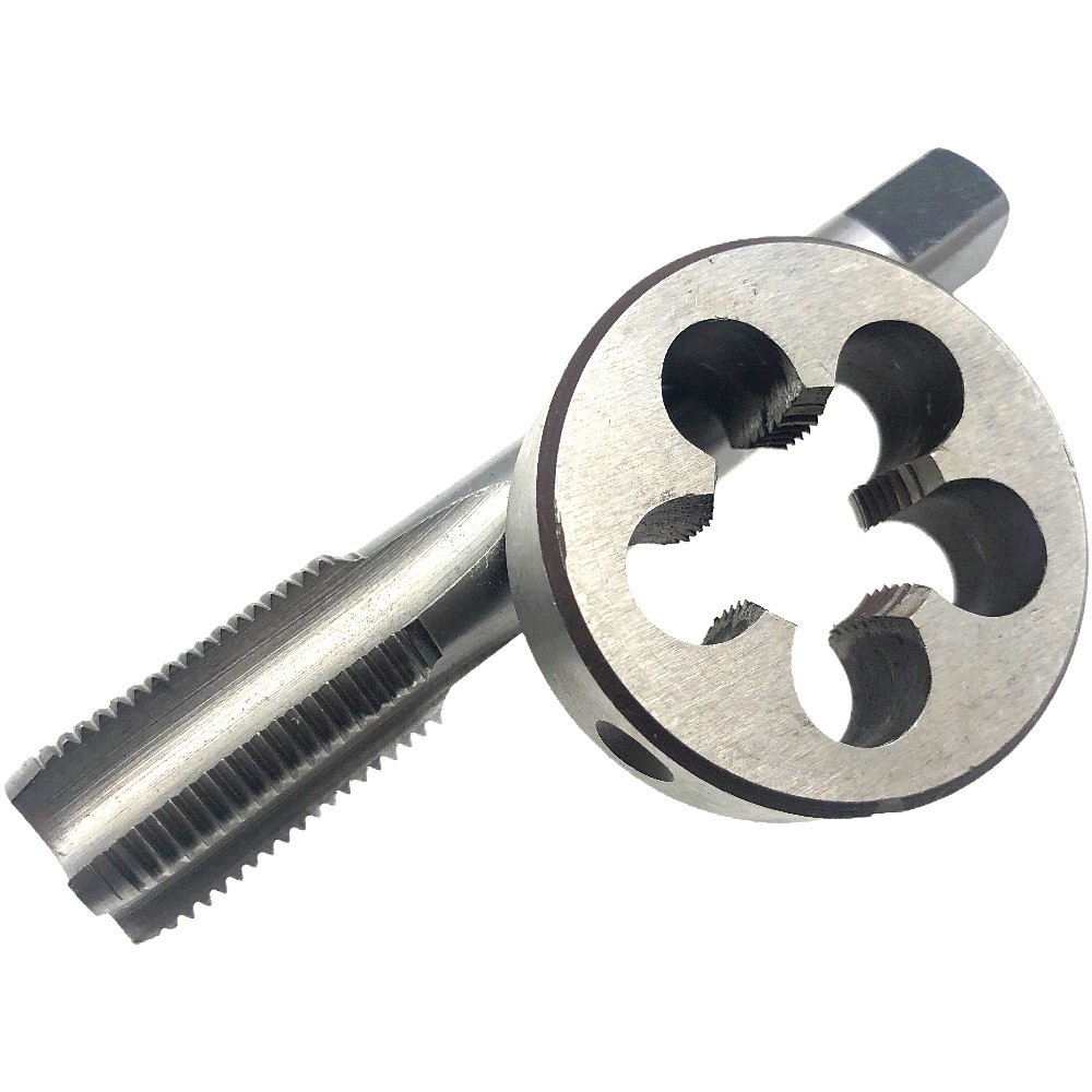 M18 x 1.5 Tap & Die Set RH Metric Thread Right Speed Steel