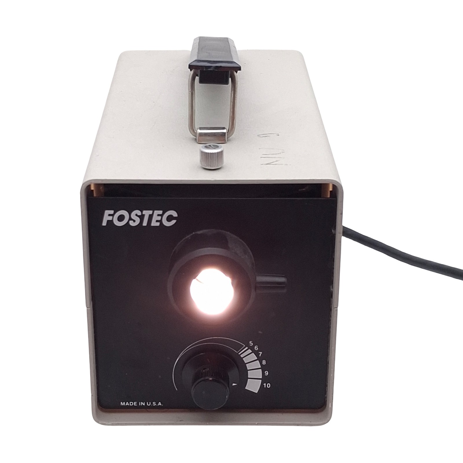 Fostec FO-150 Fiber Optic Illuminator, ø16mm Port, 150W, 115VAC, 3A Fuse