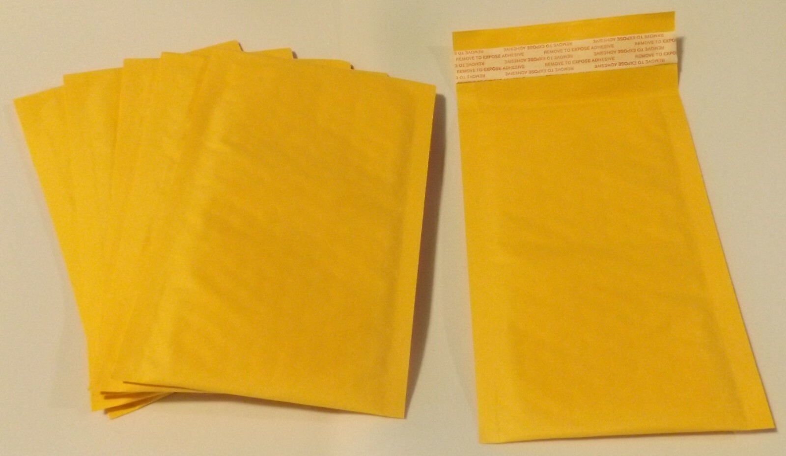 PREMIUM KRAFT BUBBLE MAILERS / AIR JACKET SELF-SEAL 4″ x 8″ SIZE# 000 10 CT