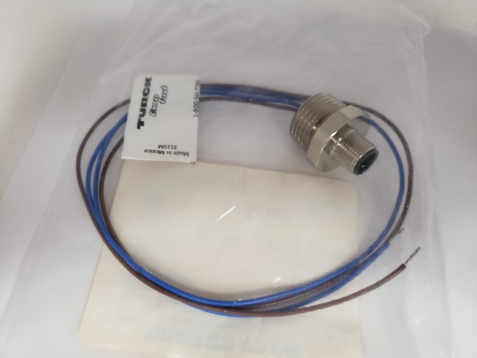TURCK FS 4.2-0.5/14.5/NPT EUROFAST RECEPTACLE (U0903-67) NIB