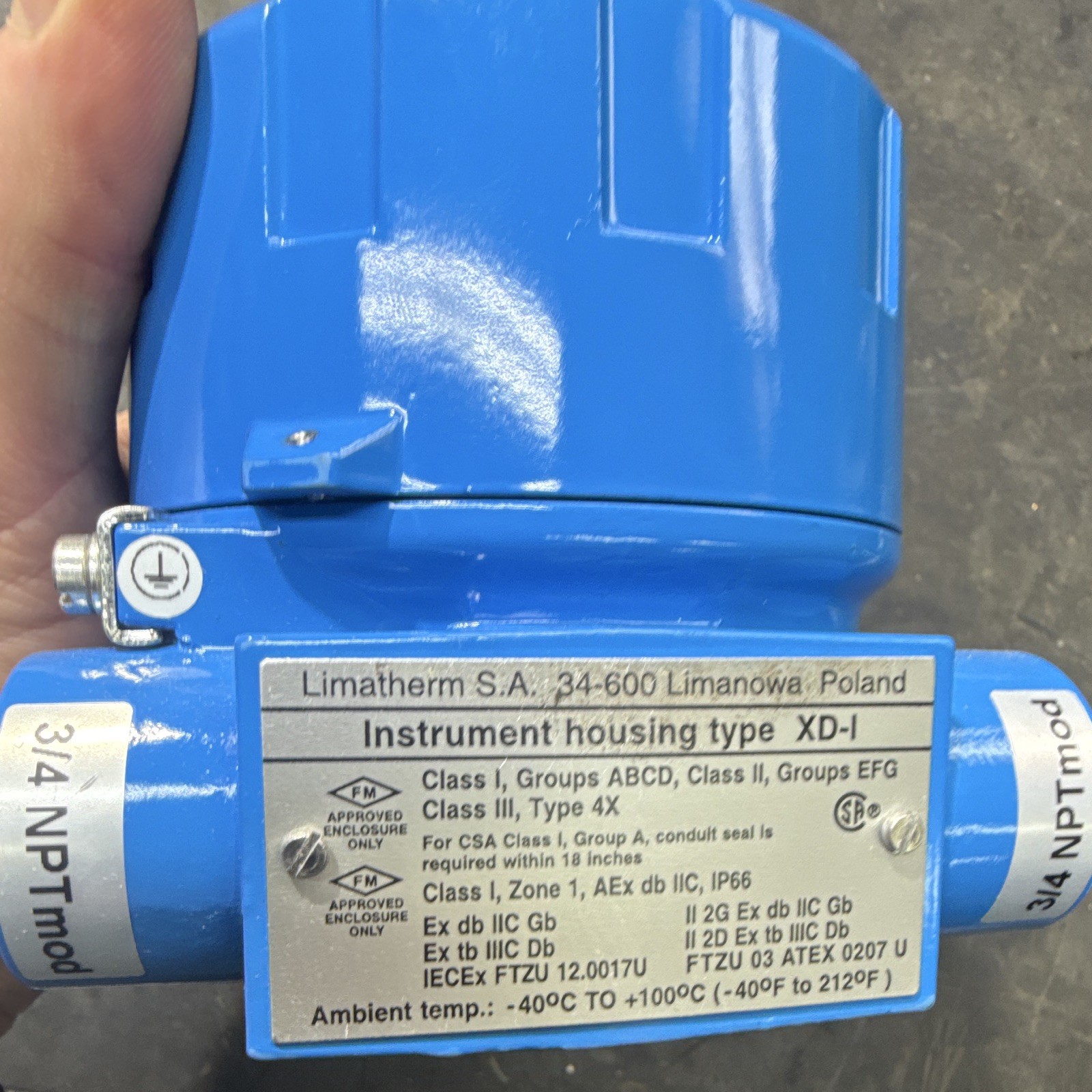 QEL QTS-6000 Carbon Monoxide Sensor/Transmitter, QTS-61160B-E0000000