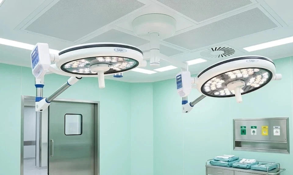 LED Lamp Satellite OT Room Light Surgical New Double Dome Operation Theater