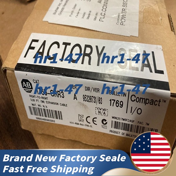 New Allen-Bradley 1769-CRR3 with 12-Month Manufacturer Warranty
