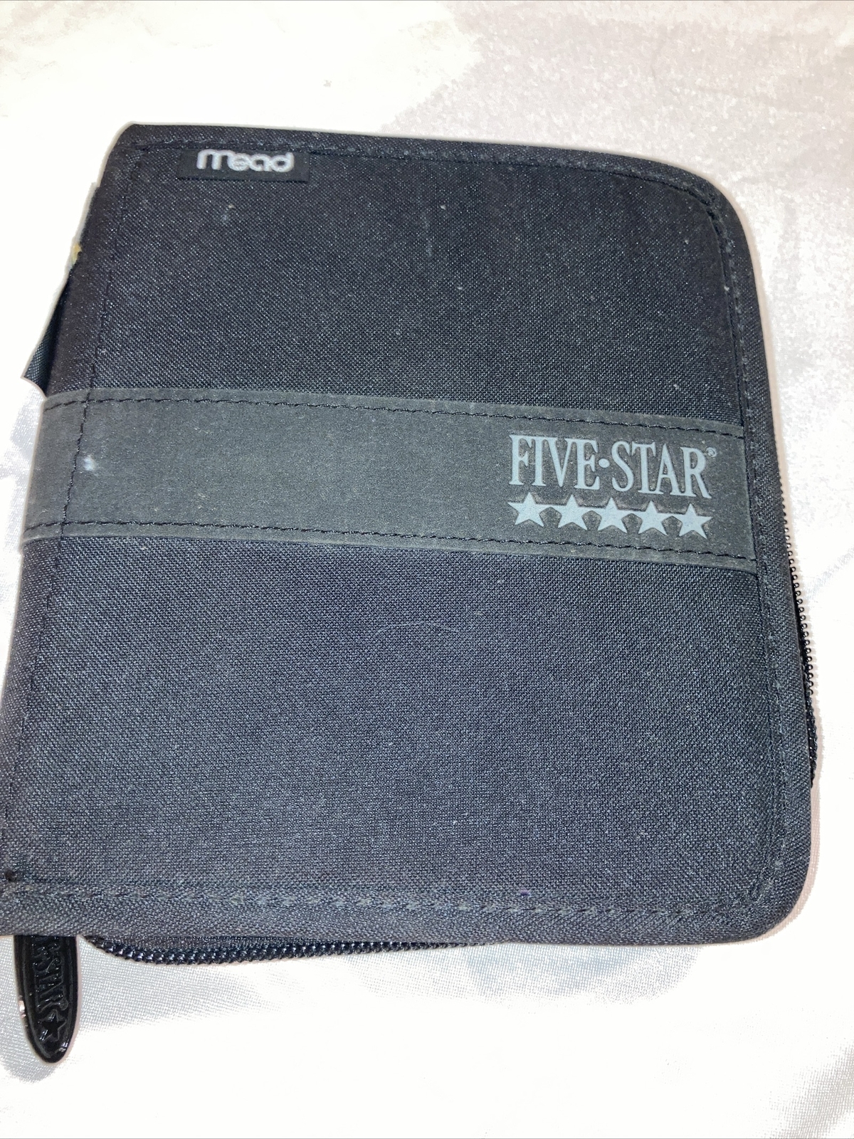 Mead Five Star Fat Little Day Planner 6.75″x5.5″ Zipper Binder Organizer 1996 !