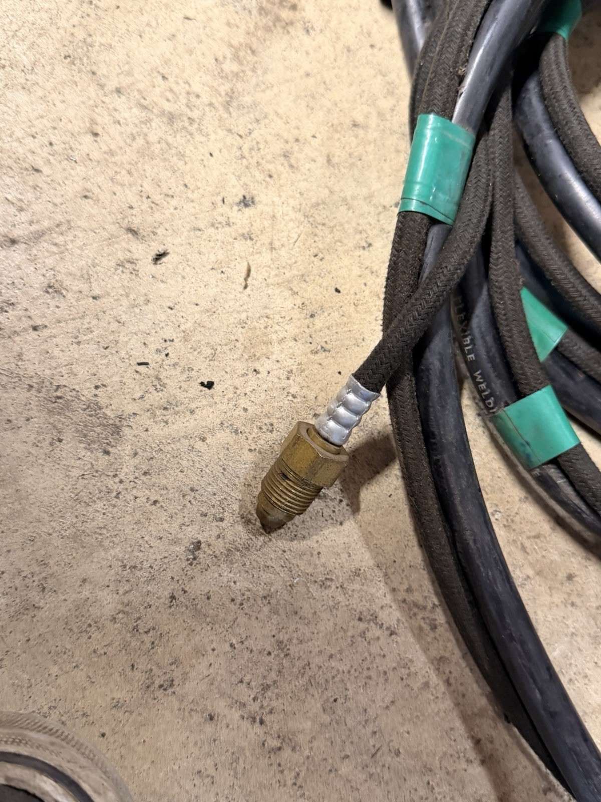 WeldCraft TIG Welding Torch & ground Lead Cable Set