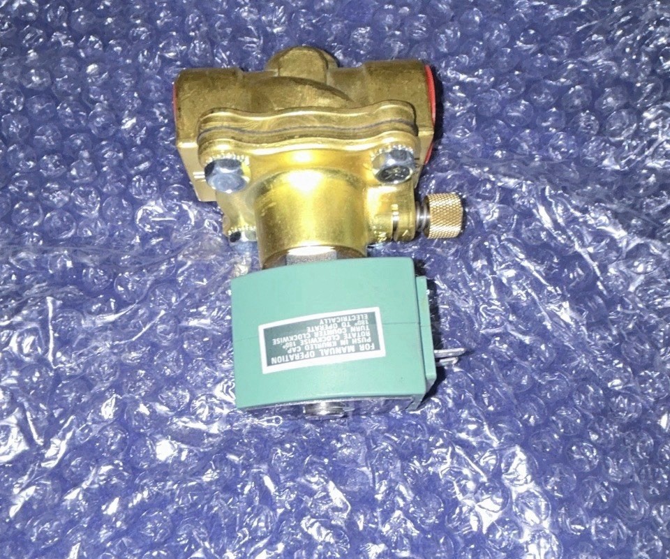 ASCO SCG206G002 Electric Solenoid Valve Assembly, 2-Way/2-Position