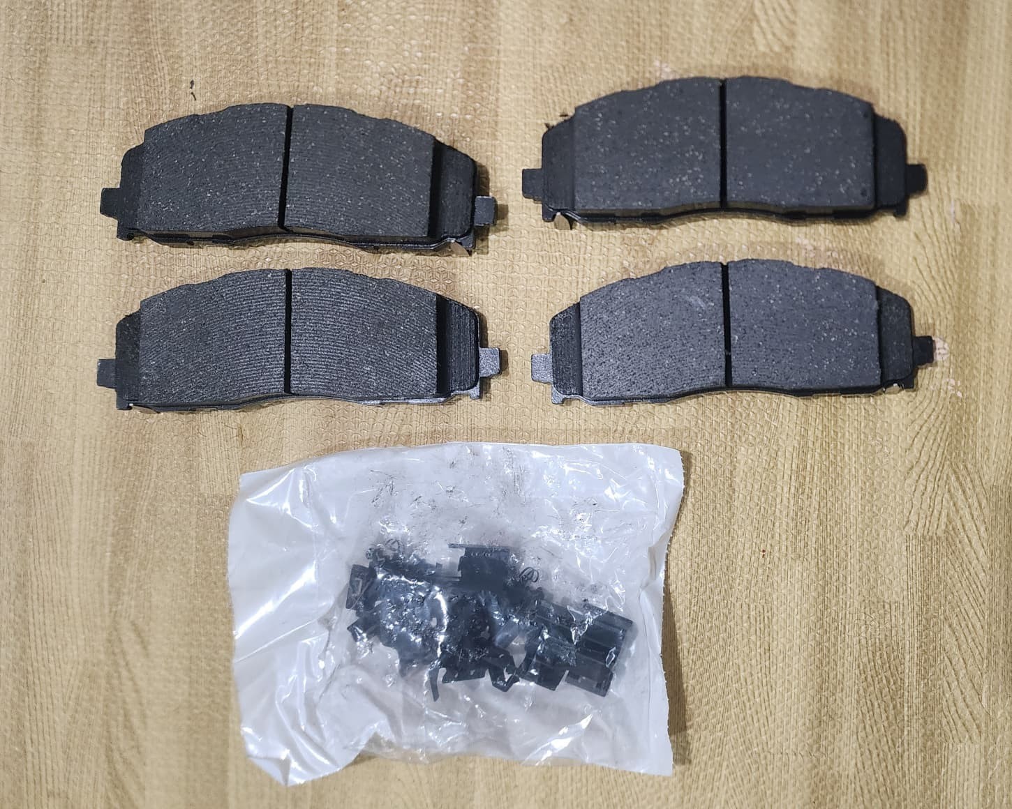 2018-2025 WRANGLER JL GLADIATOR DISC BRAKE PAD KIT NEW GENUINE MOPAR 68635837AA