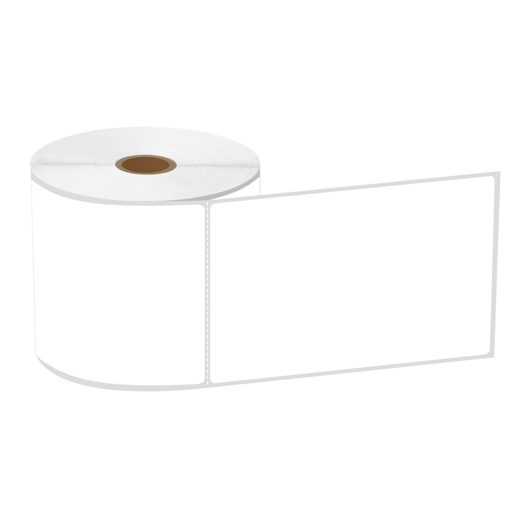 5 Rolls 500 Labels 4X6 Direct Thermal for Zebra LP 2443 2844 2442 Eltron ZP450