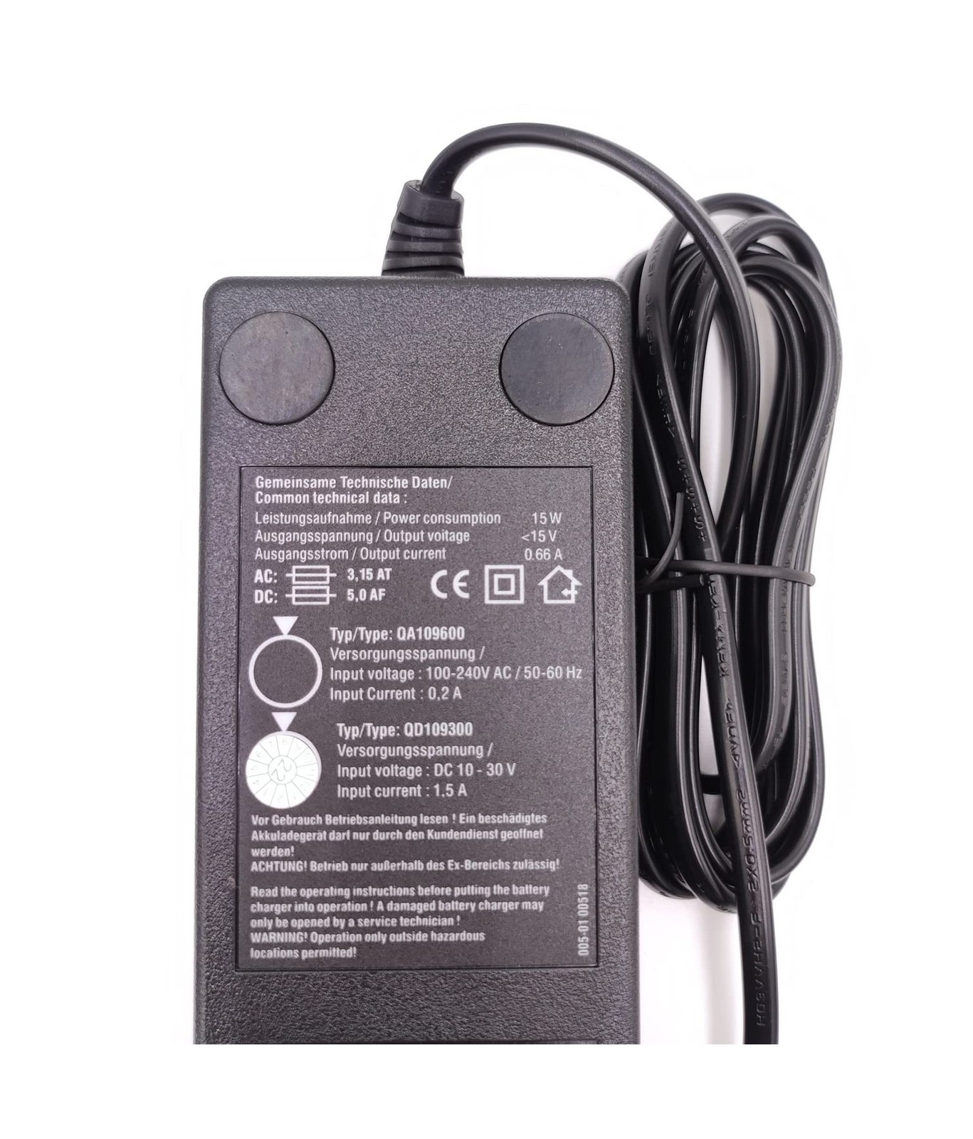 DC 10-30V QA109600 QD109300 Remote Battery Charger for HBC Radiomatic BA22503…