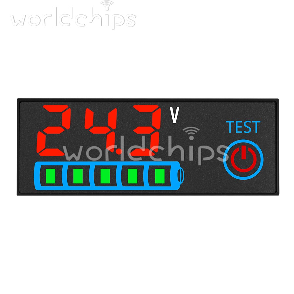 DC 7-55V LED Indicator Voltage Acid/Li-ion Universal Battery Charge Indicator