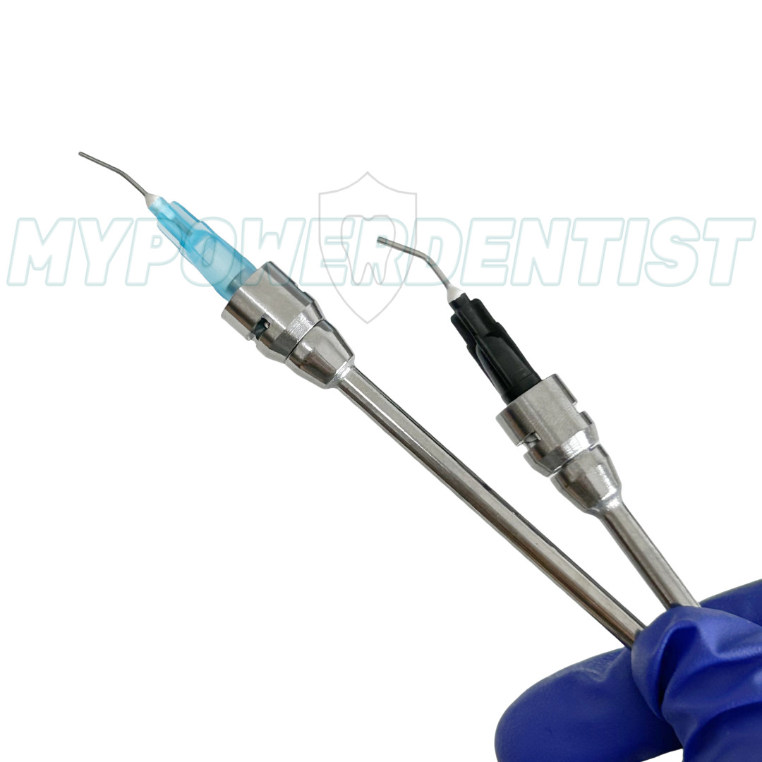 2Set Dental Stropko Irrigator Air Water Irrigation Tips 3-Way Gun Tip Irrigato