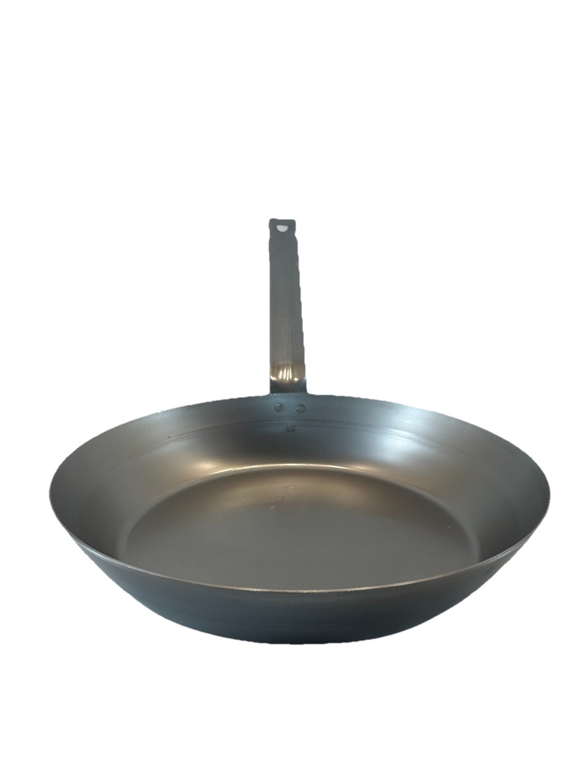Vollrath 12 1/2 inch French Style Fry Pan Carbon Steel 58930 Single Pan