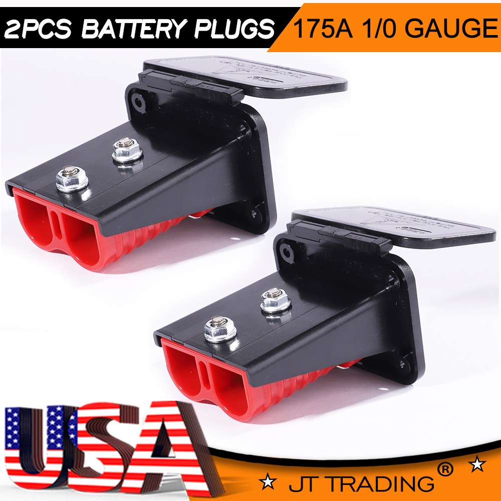 175A/50A Battery Quick Connect Wire Harness Plug Disconnect Winch Connector Kit