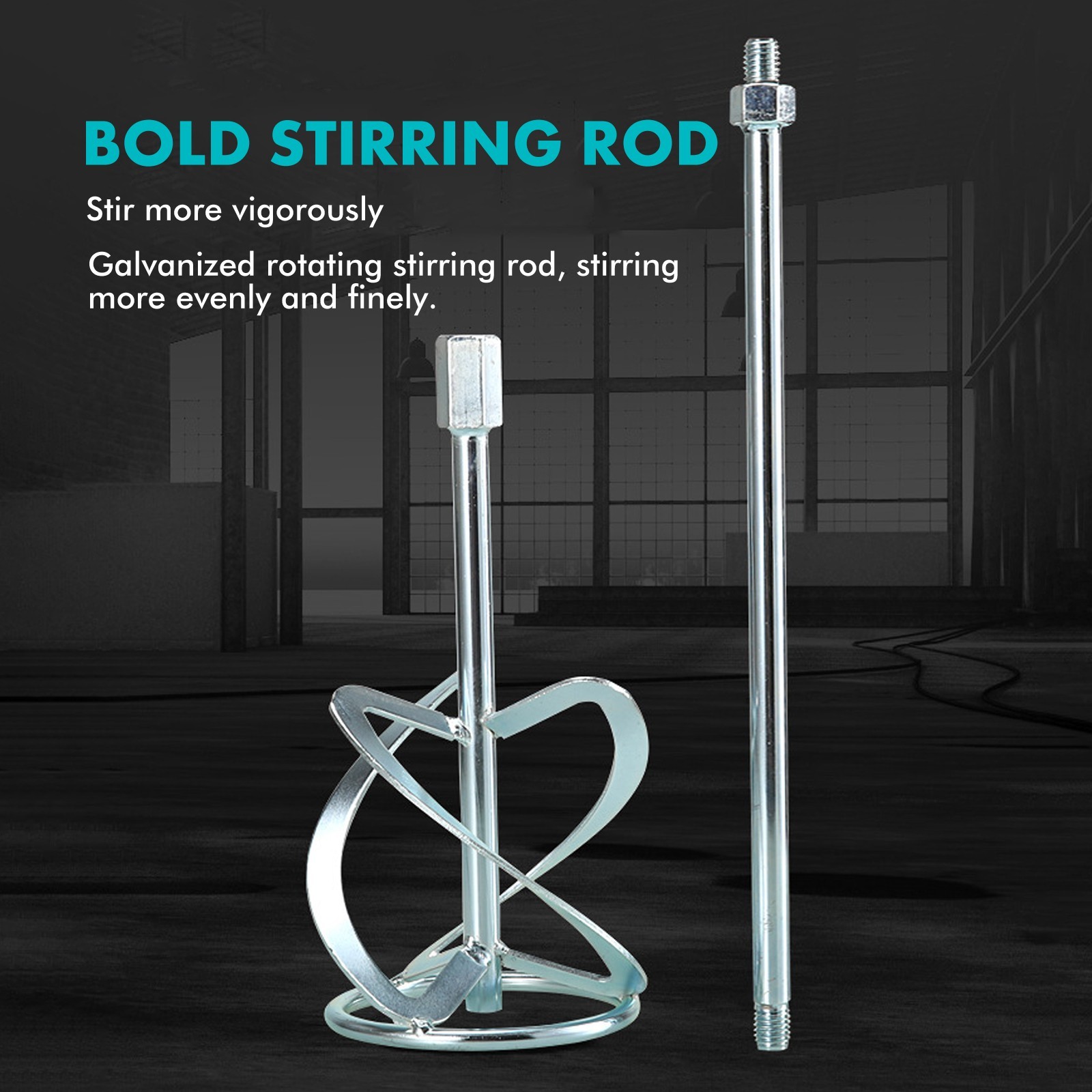 2500W Handheld Electric Mixer 6-Speed Adjustable High Efficiency