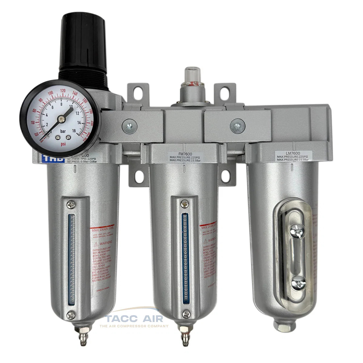1/2″ NPT Air Compressor Regulator Filter Dryer Coalescing Desiccant System