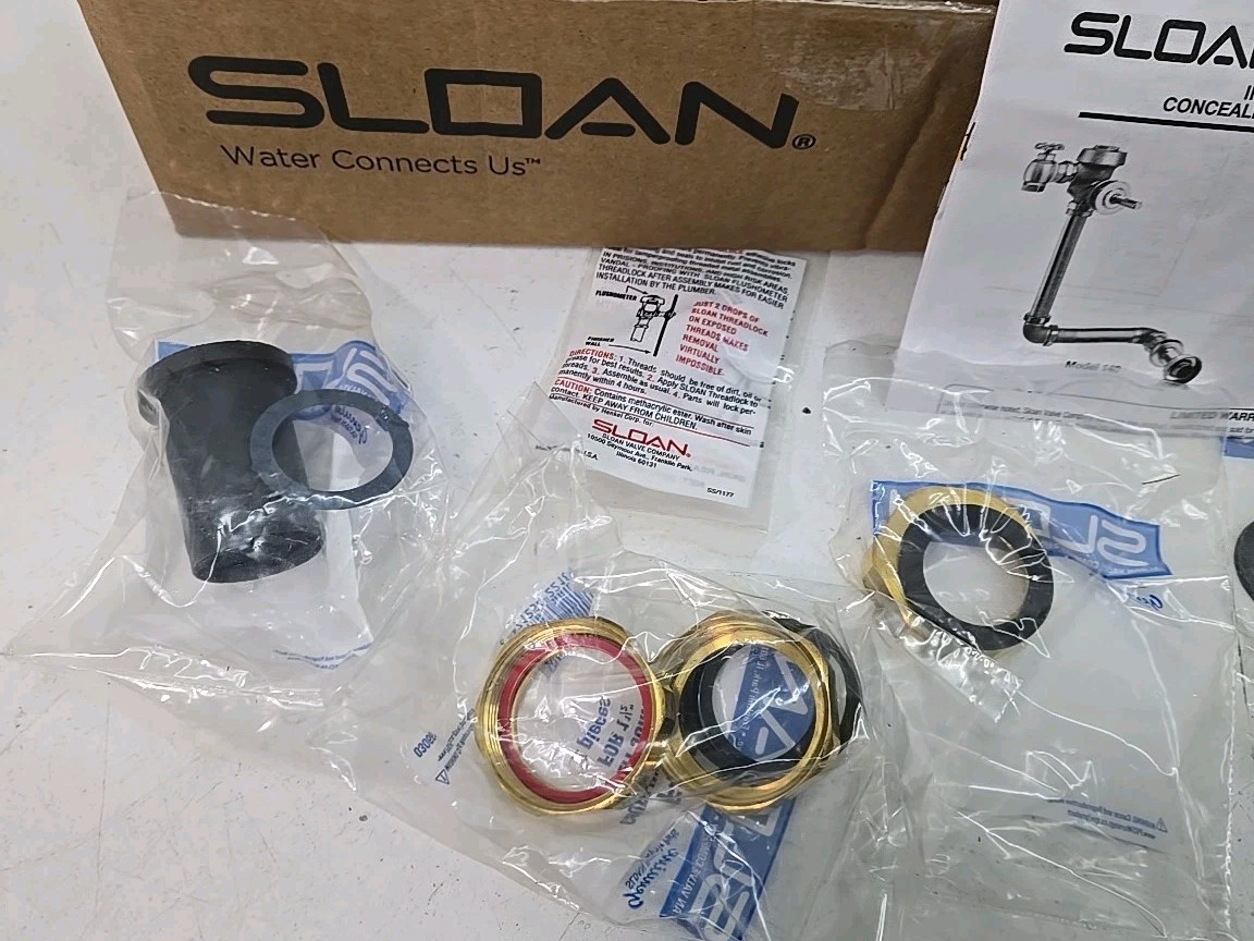 SLOAN Royal Flushometer Model 152 Dual Filtered Bypass Concealed 3.5 GPF 3011640