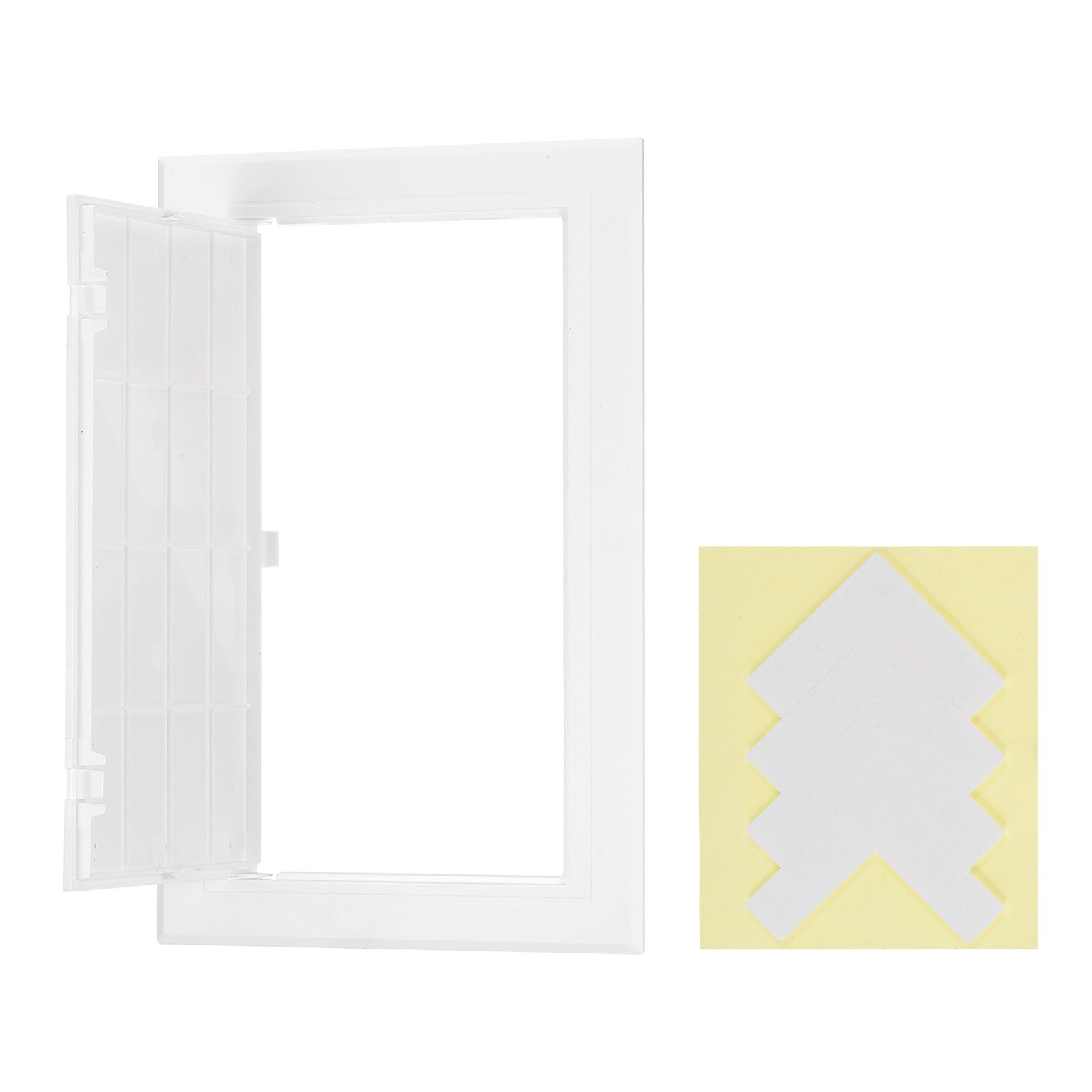 Access Panel for Drywall 9.65×5.71 Inch 1 Set Access Door with Tape White