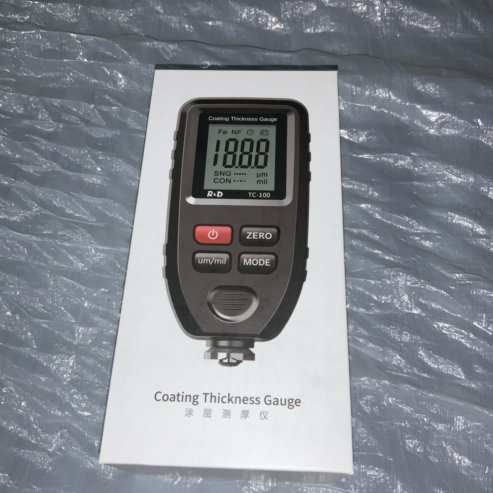 Coating Thickness Meter Paint Mil Gauge Auto Car Paint Meter for Used Car Buyers