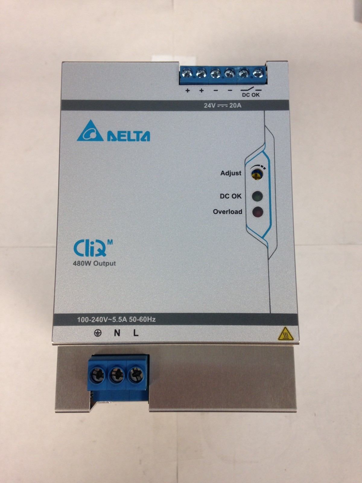 Delta DRM-24V480W1PN Cliq 24VDC 480W 20A Power Supply 39 BRAND NEW