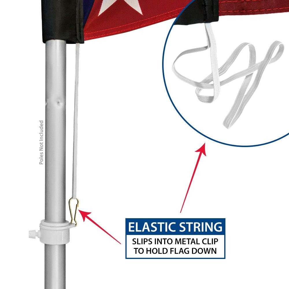 Mexico Windless Full Curve Advertising Country Banner Flag & Pole Kit