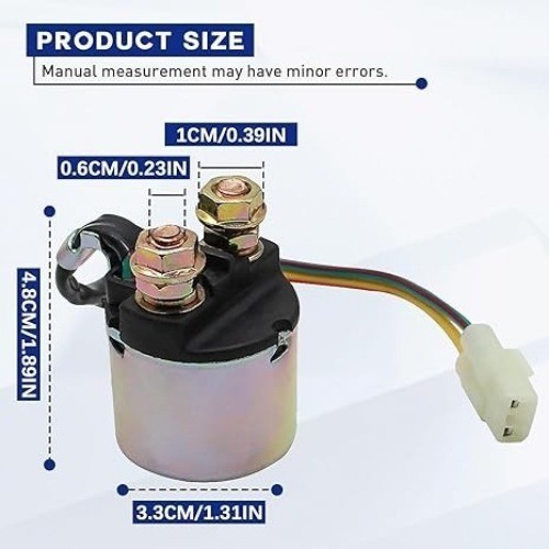 Solenoid Relay for TRX350 Rancher 350 2000-2006/TRX420 Rancher 420 2009-2014/TRX