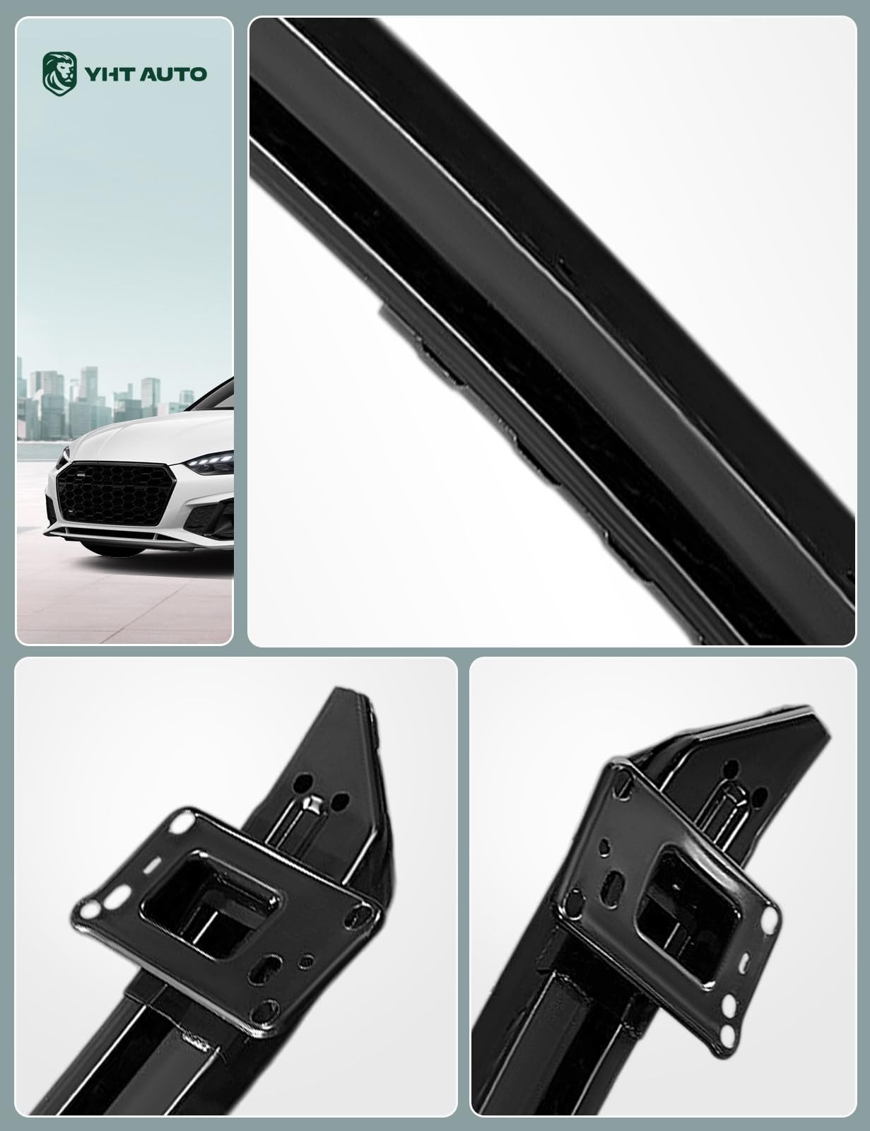 Front Bumper Reinforcement Impact Bar for Elantra GT 2013-2017 Hatchback Steel