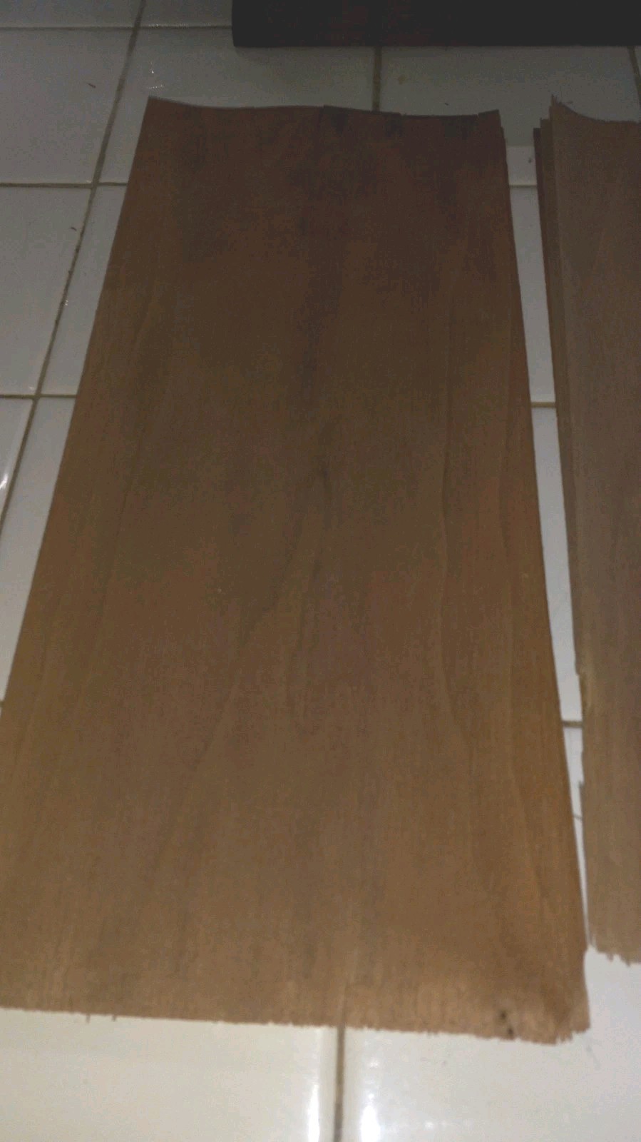 28 Sheets Hardwood VENEER .7MM – 12″ X 6″ Real Wood Cherry Sequential Cut