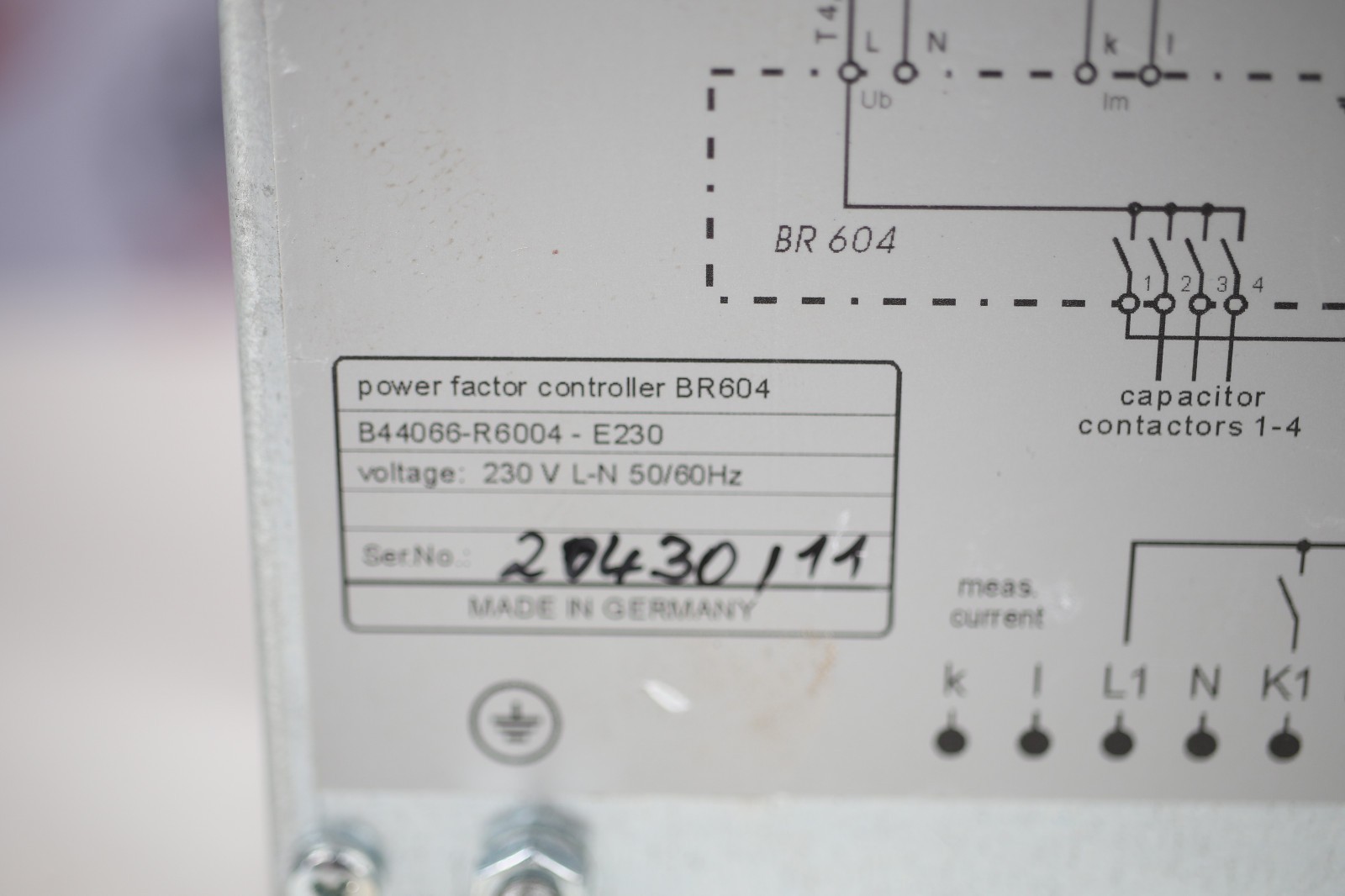EPCOS BR604 B44066-R6004-E230 (POWER FACTOR CONTROLLER) – 6 months warranty