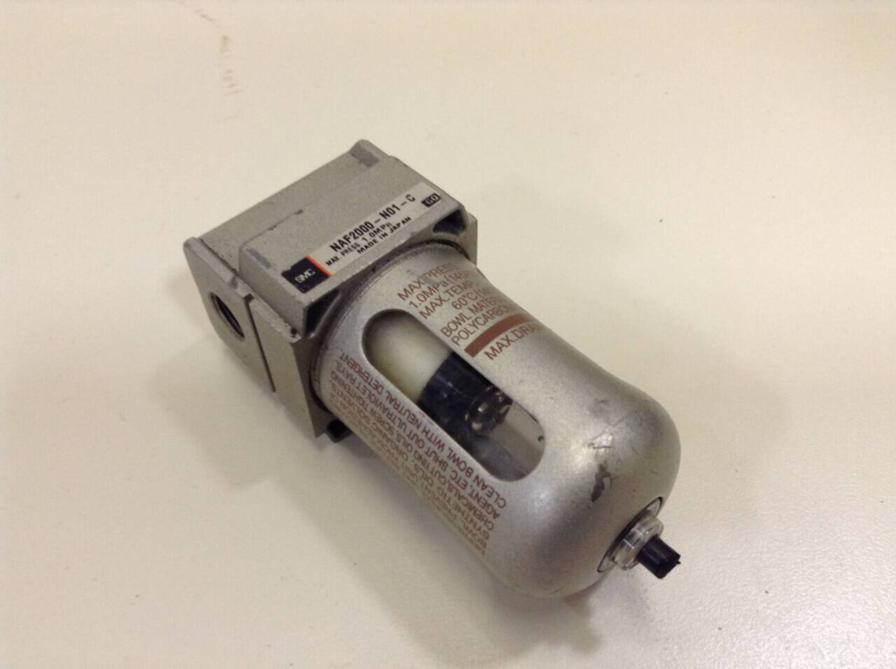 SMC Filter / Regulator NAF2000-N01-C Used #87287
