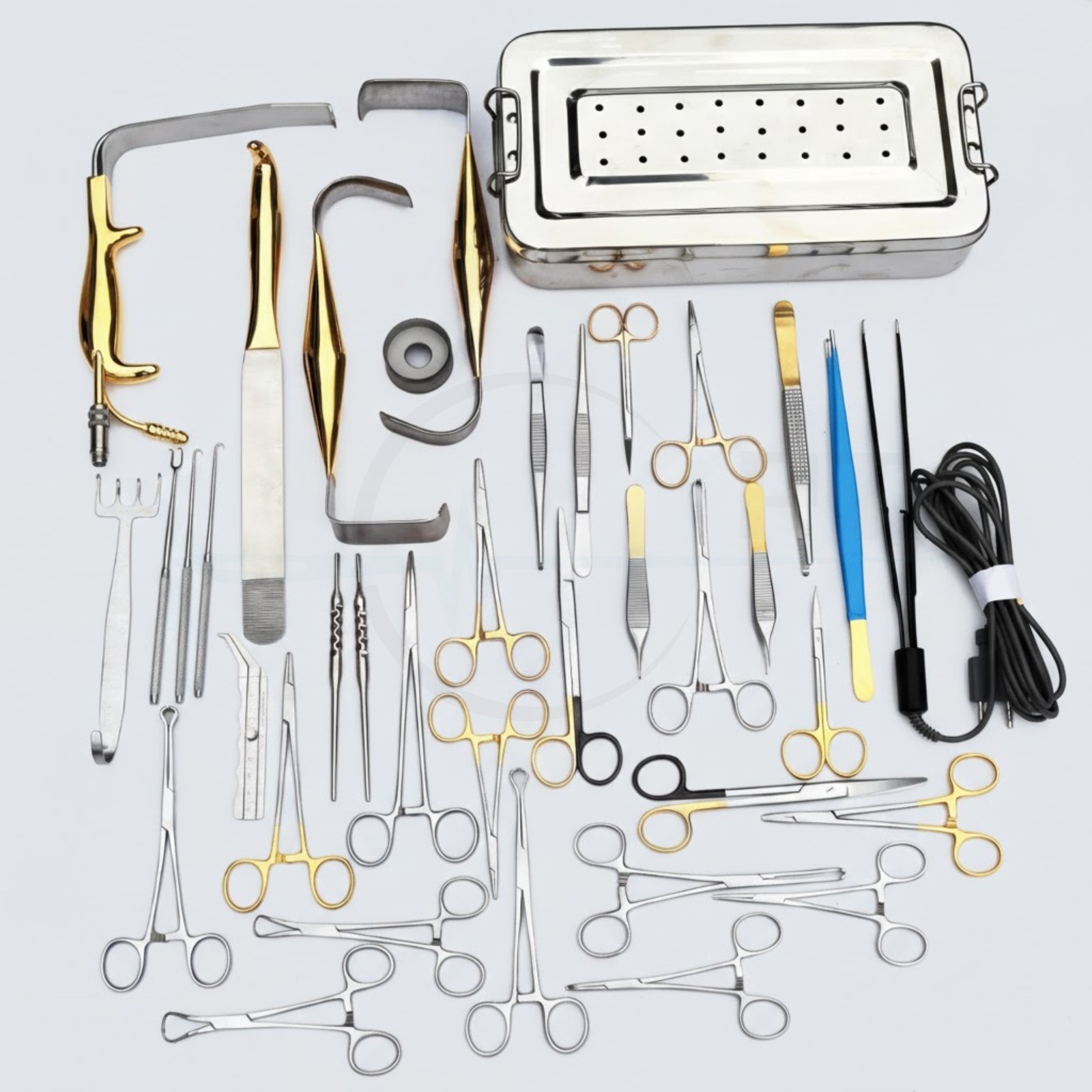 Tebbetts Breast Surgery Instruments Set of 38Pcs Tebbereast Augmentation Surgery